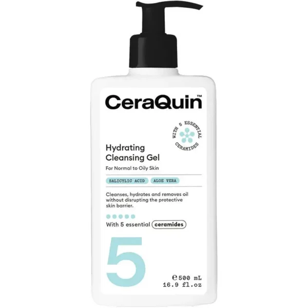 CeraQuin Hydrating Cleansing Gel 500ml